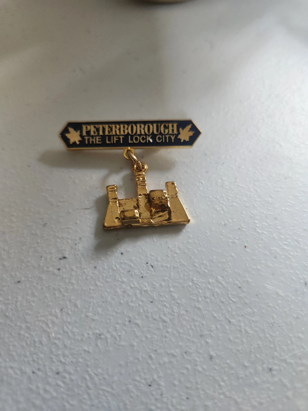 Peterborough The Lift Lock City Pin