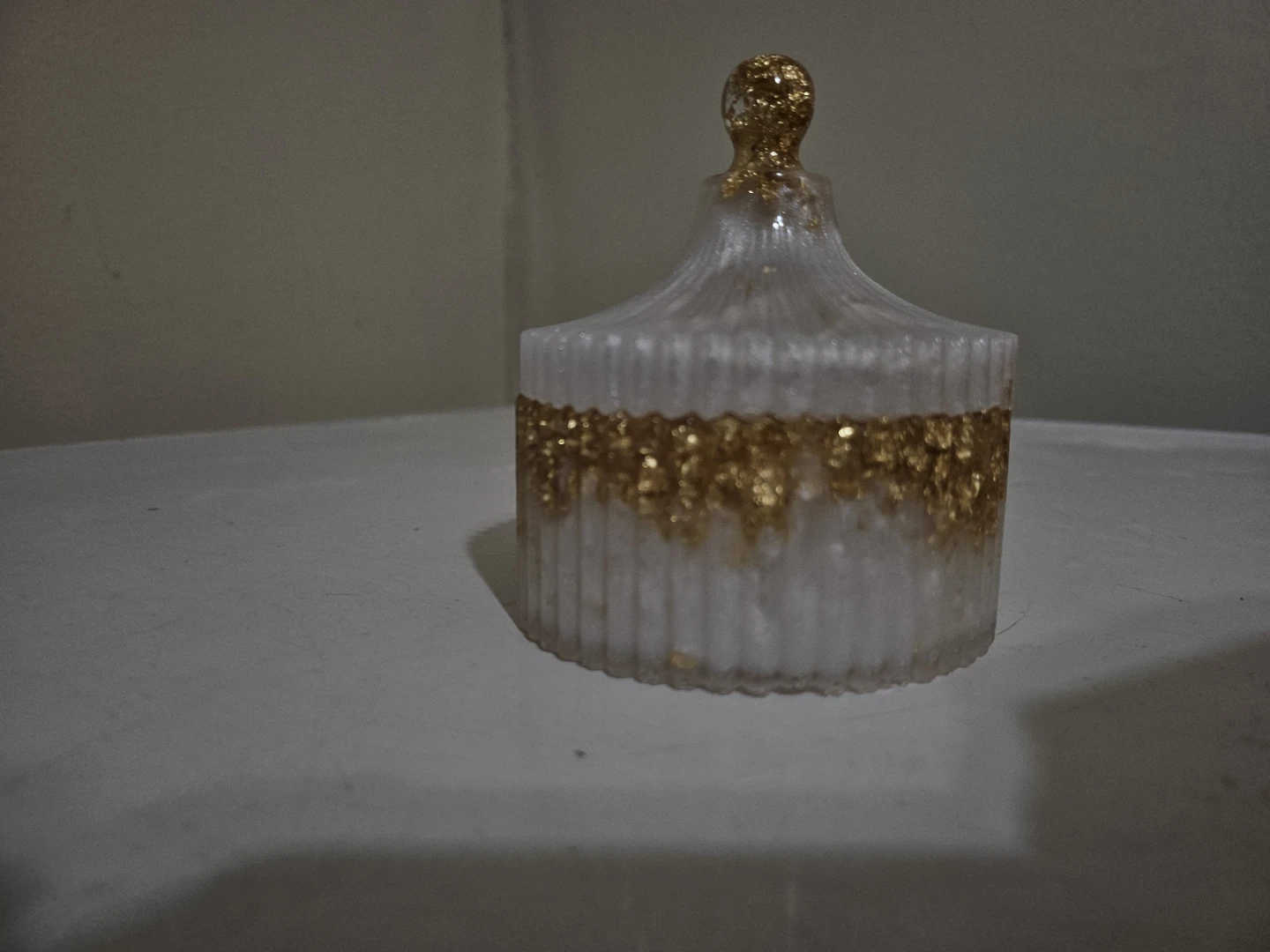 Decorative Trinket Jar with Lid