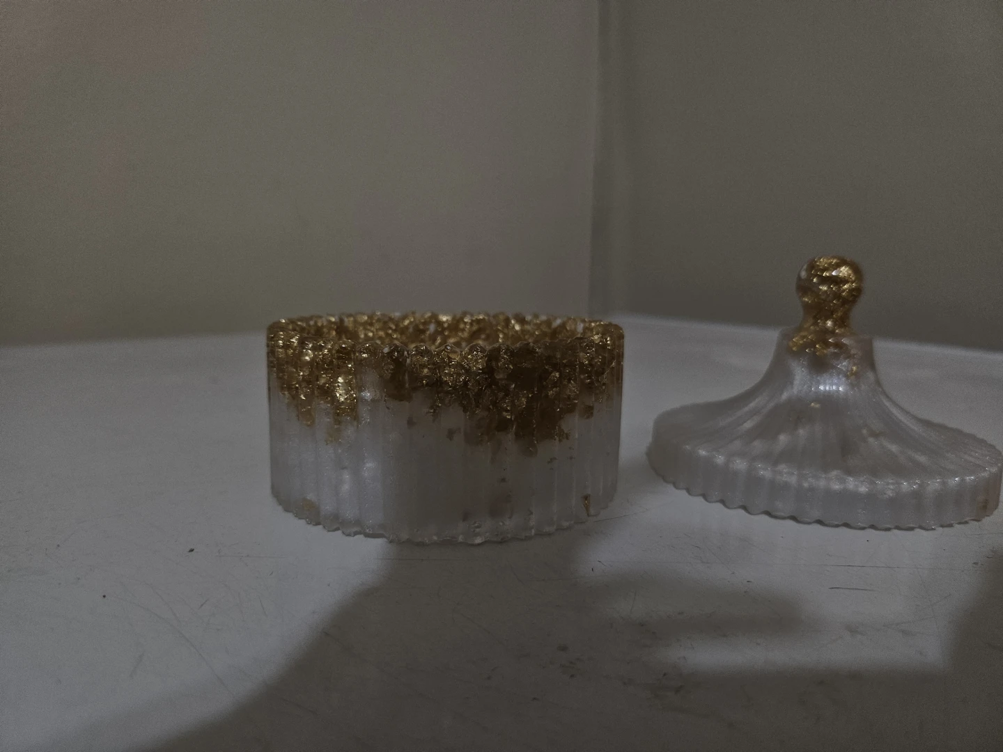 Decorative Trinket Jar with Lid - photo 4