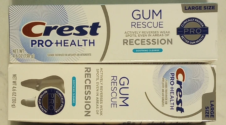 Crest Pro Health Gum Rescue RECESSION Toothpaste - 2 pack