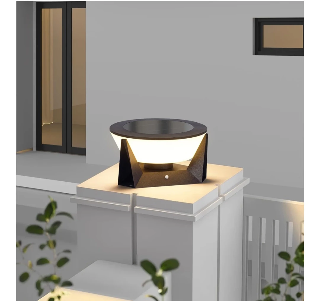ZRJJMLAN Modern Solar Post Cap Light - photo 2