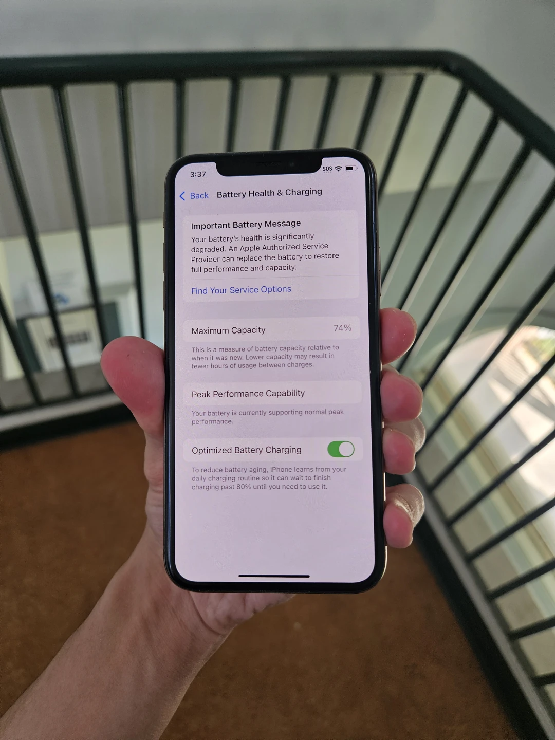 Apple iPhone X - Gold 64gb - photo 3