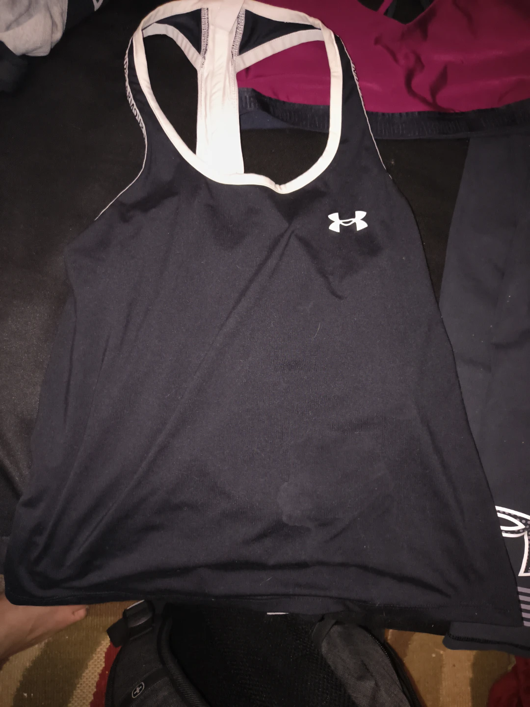 Under Armour Athletic Tank Top and Sports Bra Set - photo 2