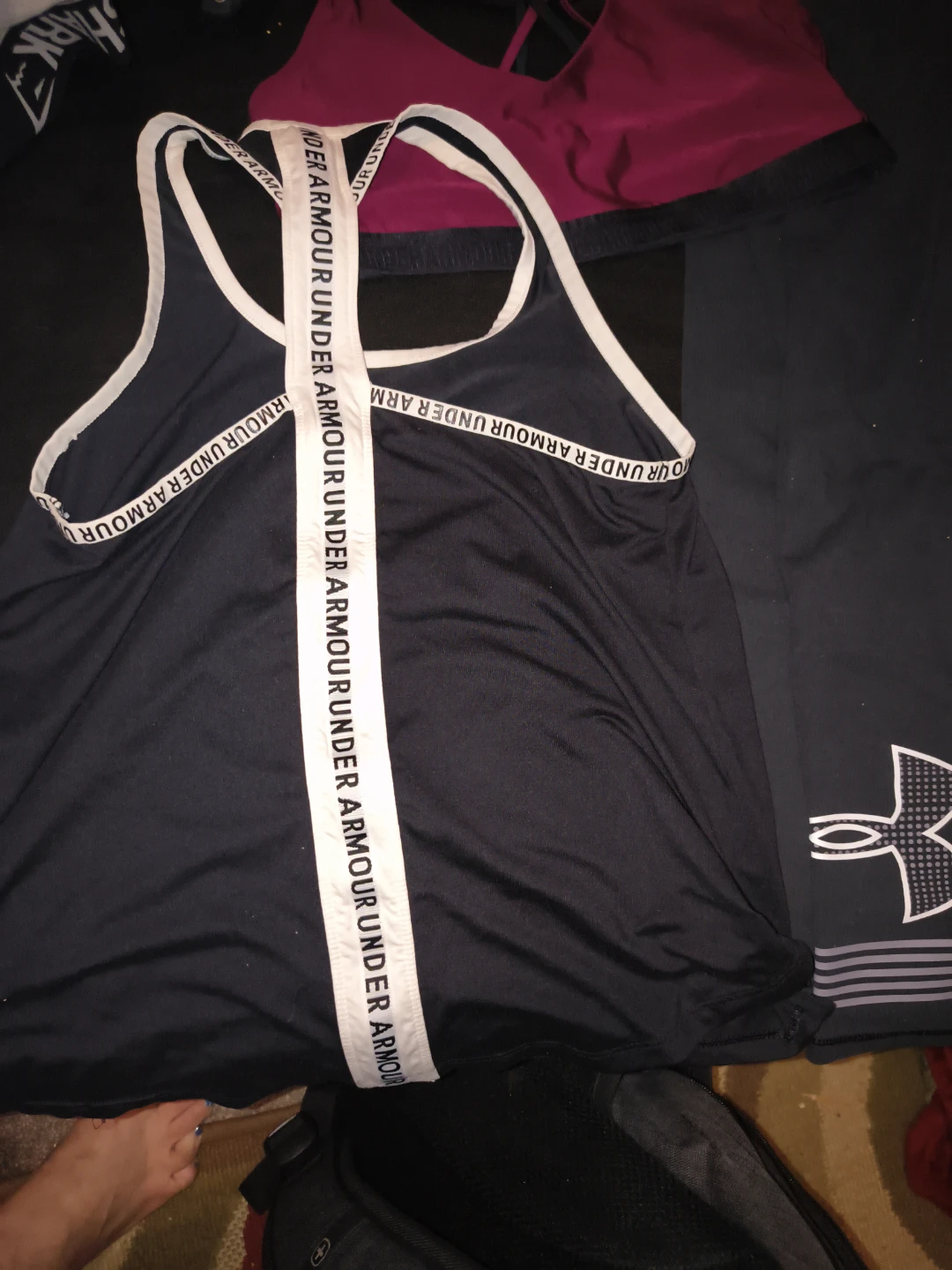 Under Armour Athletic Tank Top and Sports Bra Set - photo 3