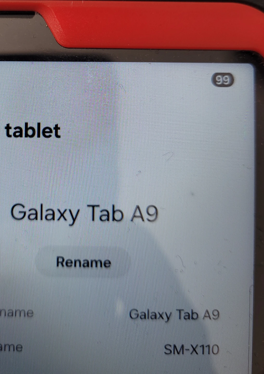 Samsung tab A9 64 gb - Like New - photo 3
