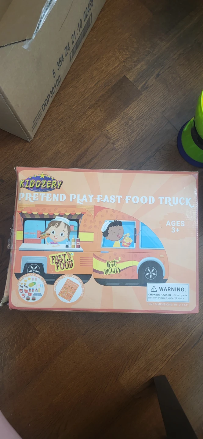 Kidzery Pretend Play Fast Food Truck