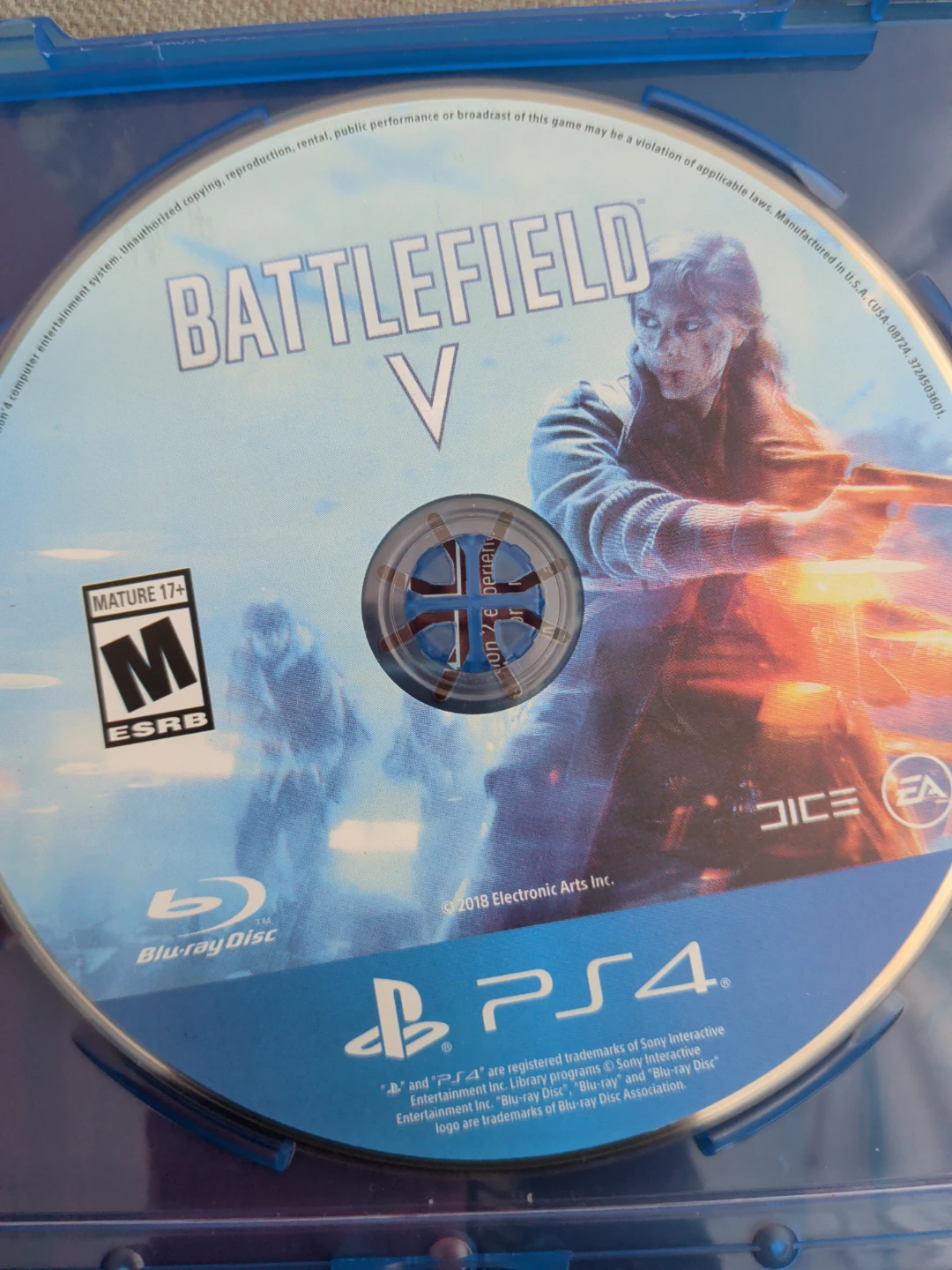 Battlefield V - PS4 Blu-ray Disc