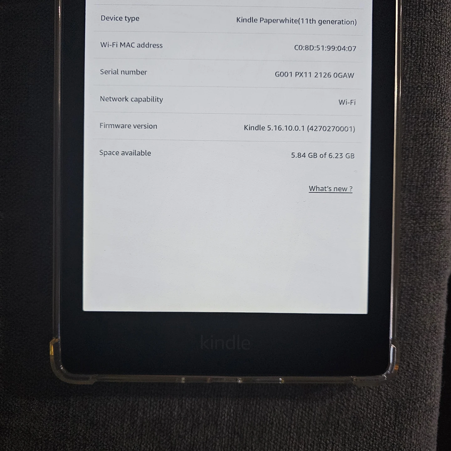 Amazon Kindle Paperwhite (11th Gen)