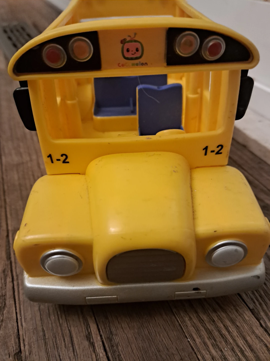 Cocomelon Yellow School Bus Toy - photo 3
