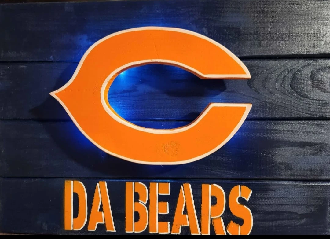 Chicago Bears Sign - photo 2