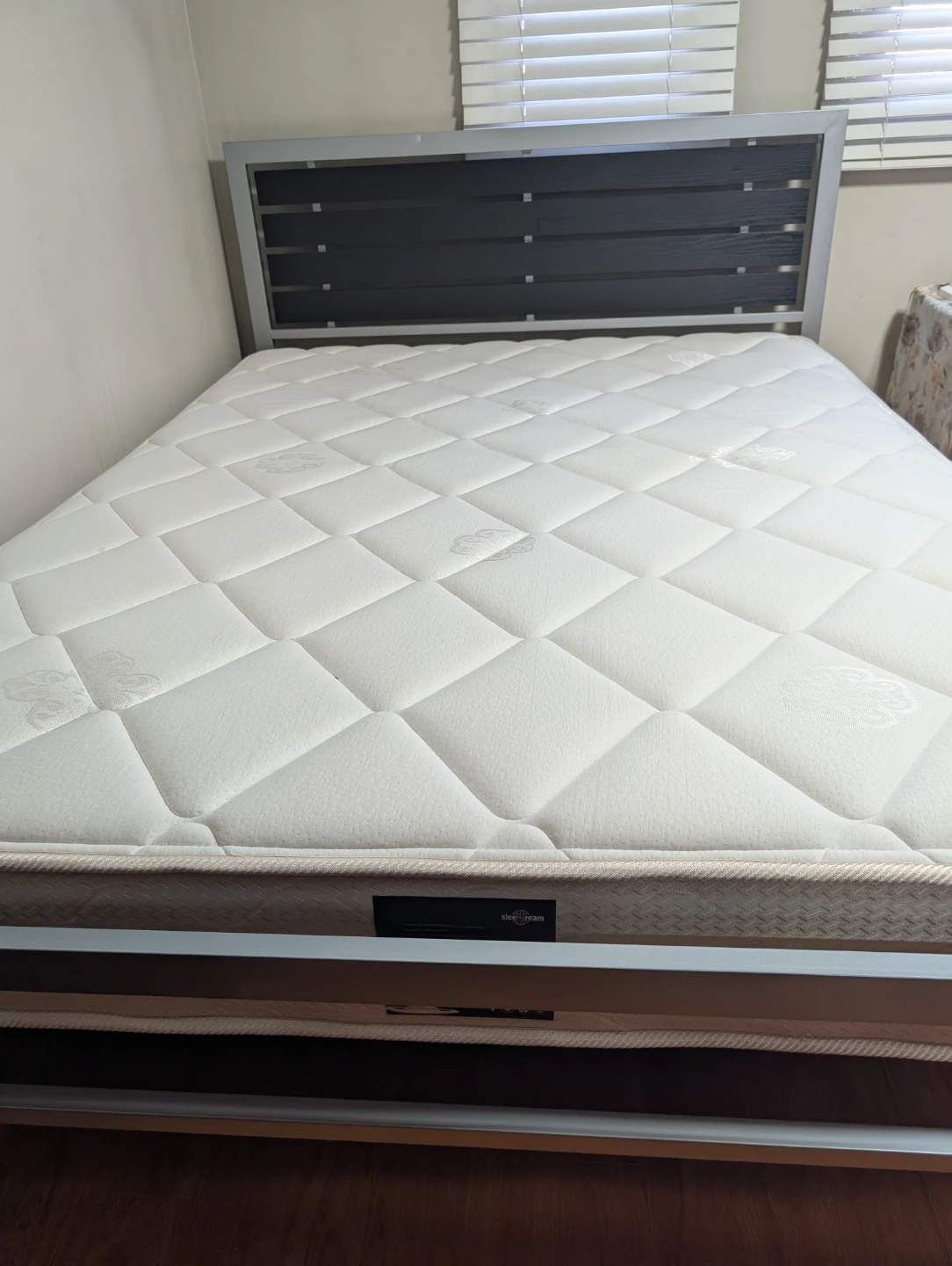 Queen Size Mattress and Bed Frame