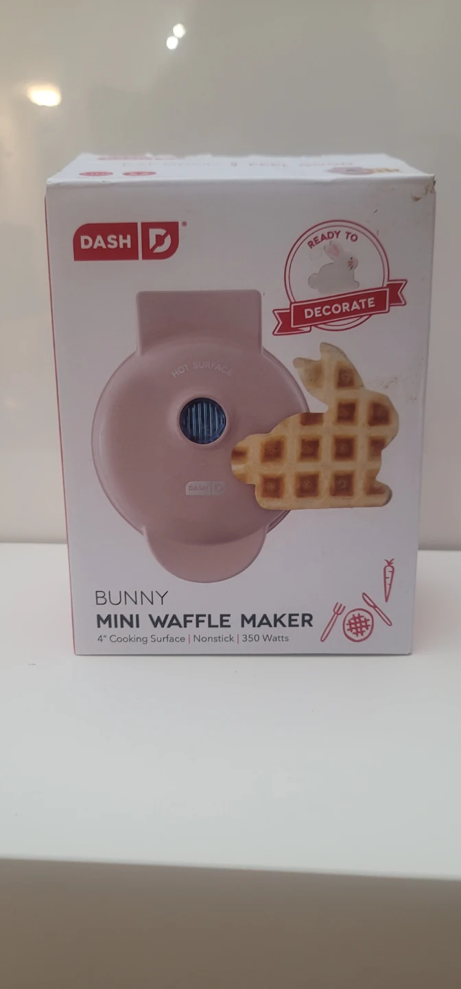 Dash Bunny Mini Waffle Maker