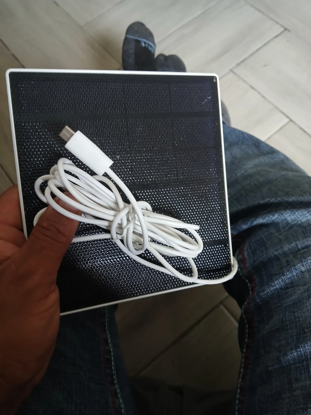 Solar Panel Charger with USB Cable - photo 3