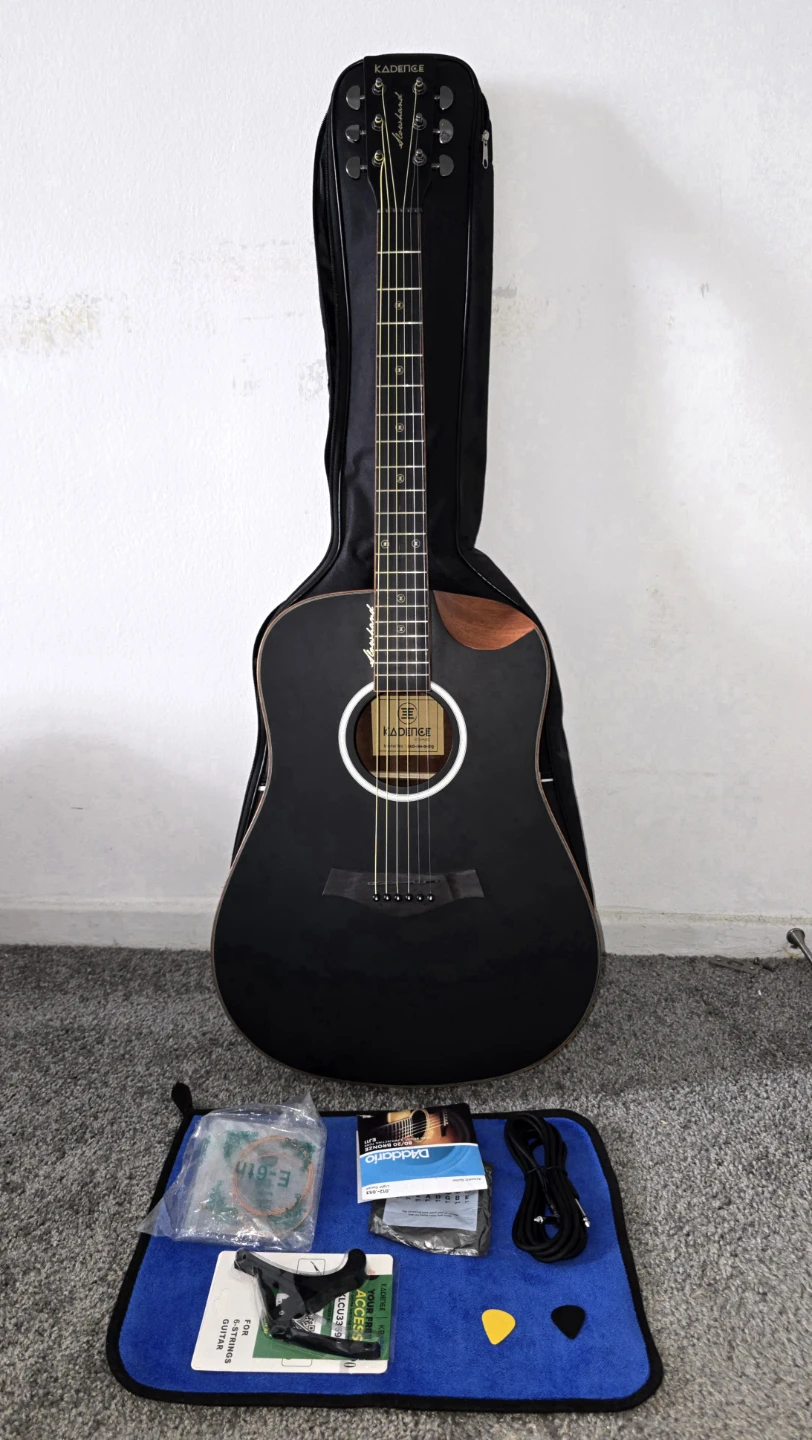 Kadence Electro Acoustic Guitar with Accessories