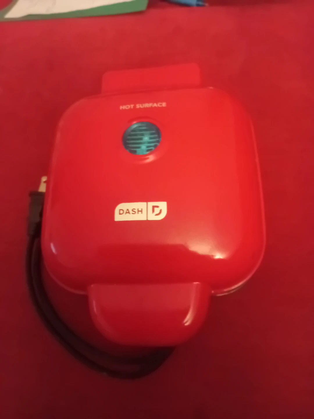 Dash Mini Waffle Maker - Red