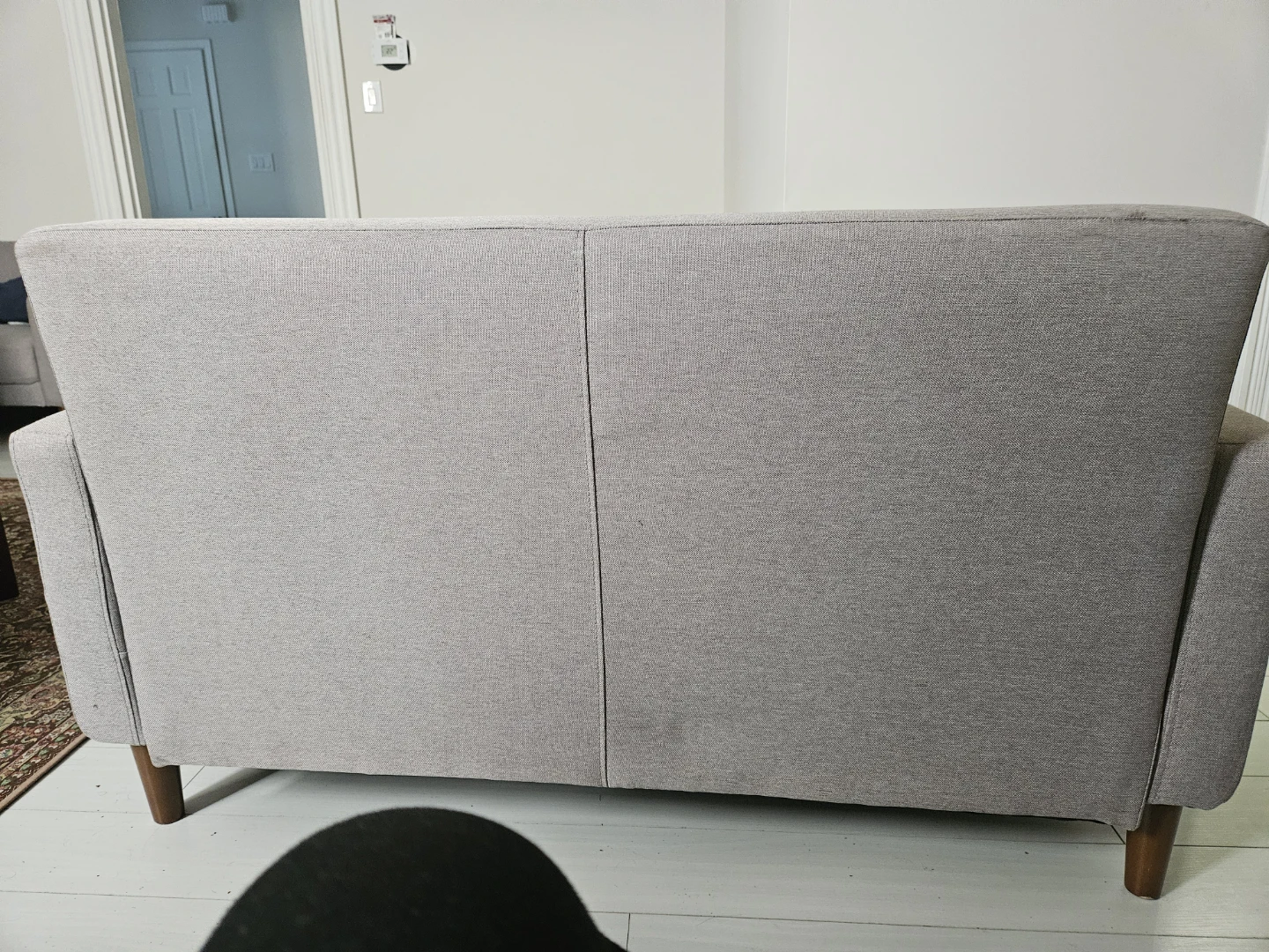 Light Grey 2-Seater Sofa - photo 2