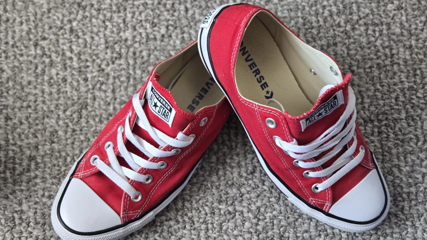 Converse All Star Low Top Sneakers - Red