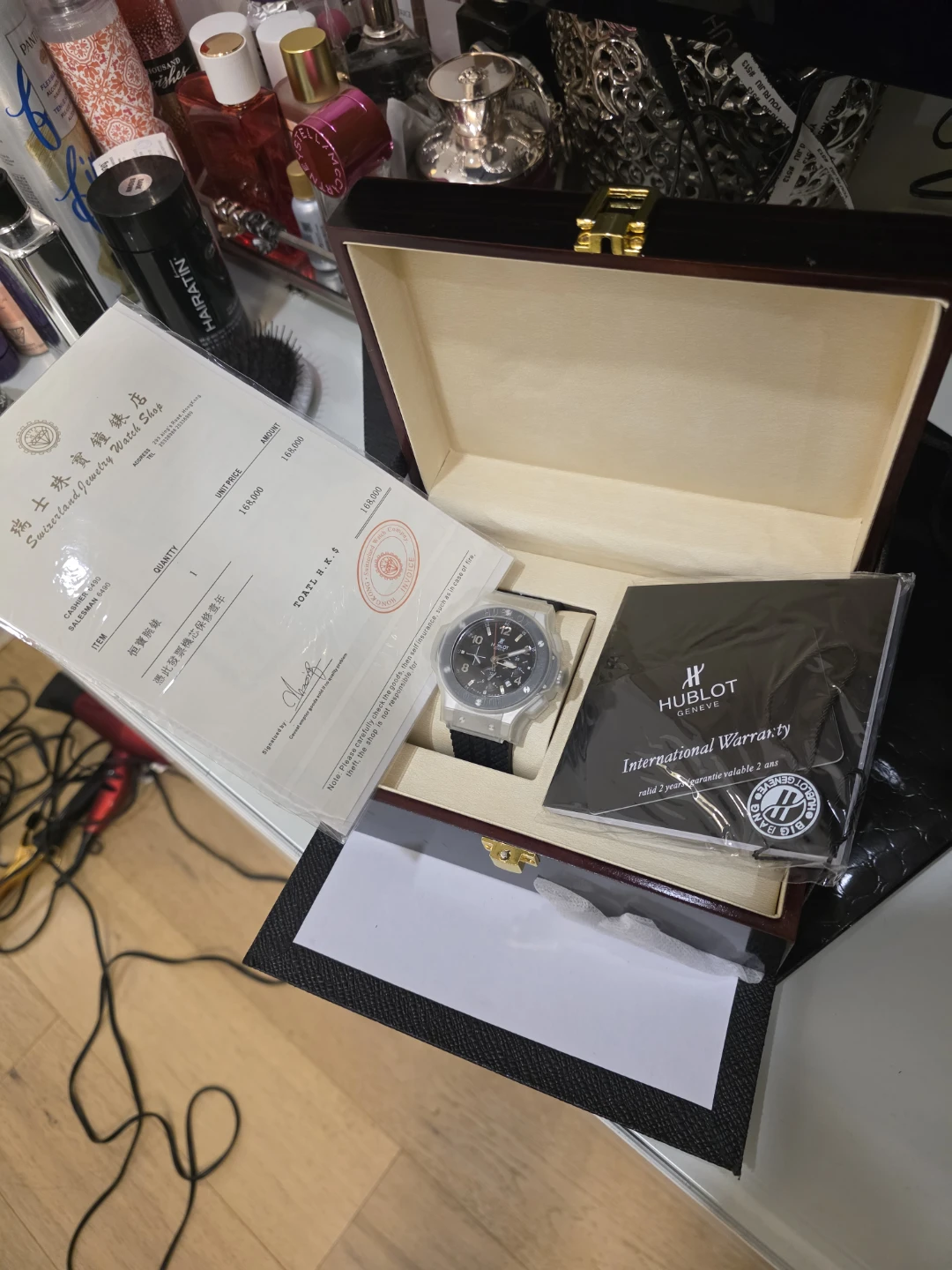 HUBLOT BIG BANG WATCH SUPER1:1 - photo 2