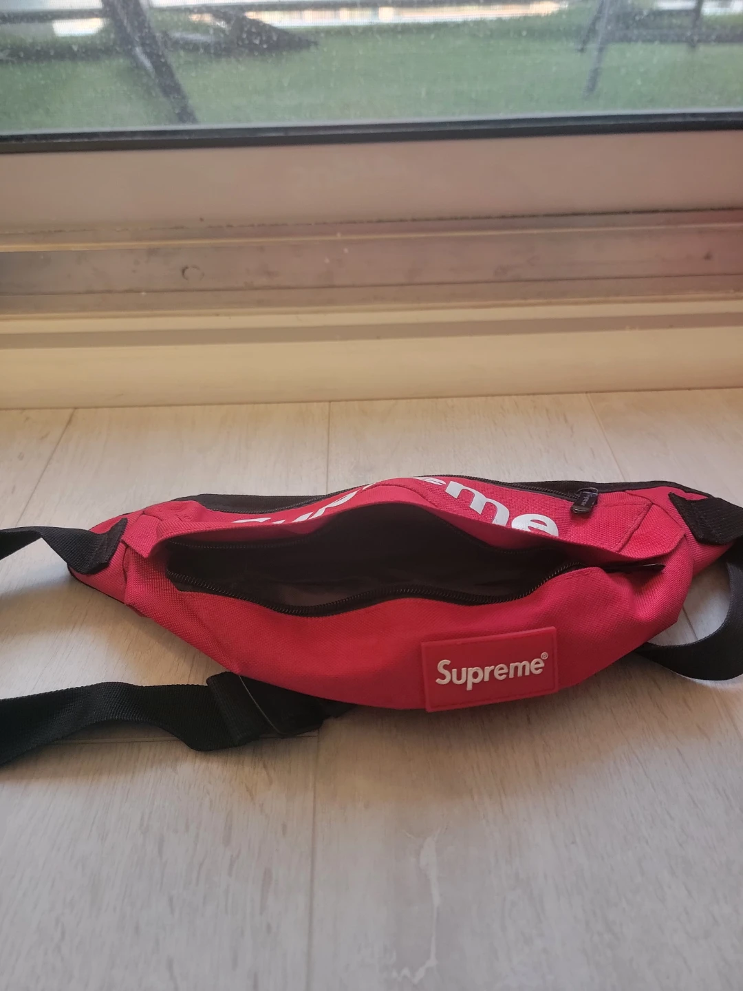 Supreme Red Fanny Pack Waist Bag - photo 3