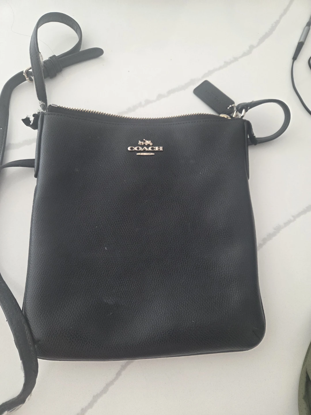 Black Coach Crossbody Bag