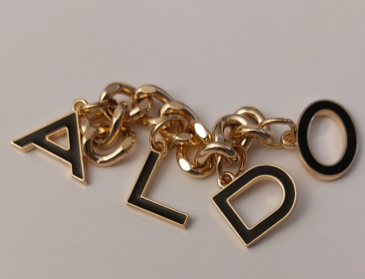 ALDO Charm Bracelet Gold Tone