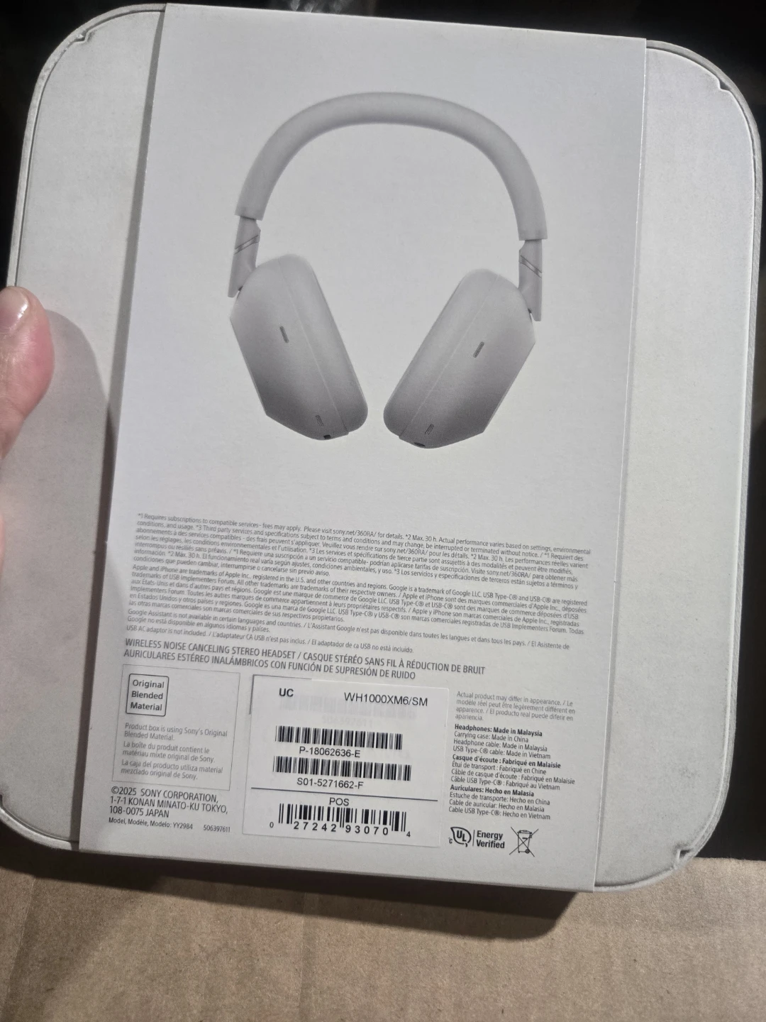 Sony WH-1000XM6 Wireless Noise Canceling Headphones - photo 2