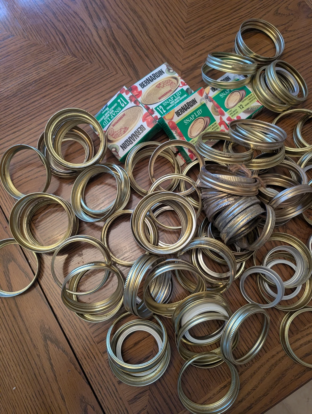 Mason Jar Bands and lids