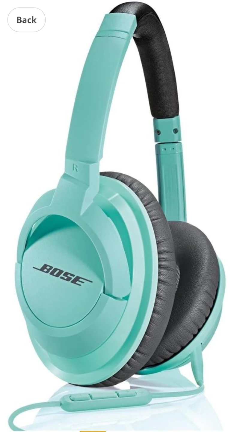 Bose SoundTrue Around-Ear Headphones Wired (Mint Color) - photo 4