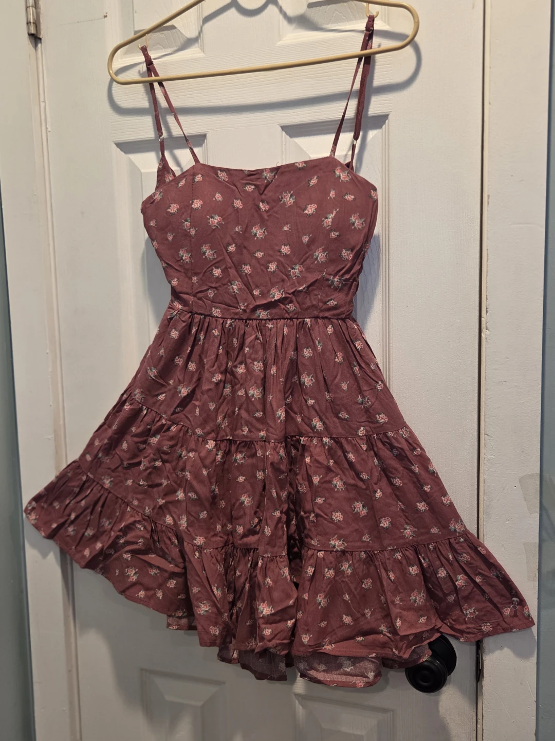 Streetwear Society Floral Tiered Dress XS