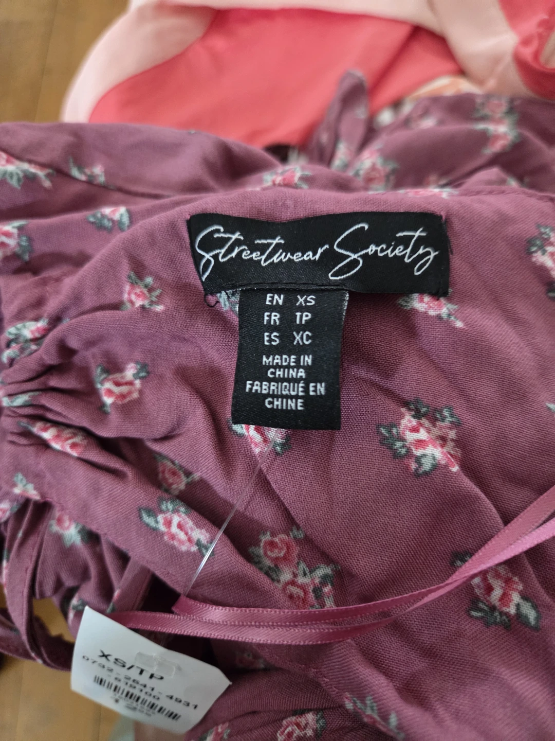 Streetwear Society Floral Tiered Dress XS - photo 3