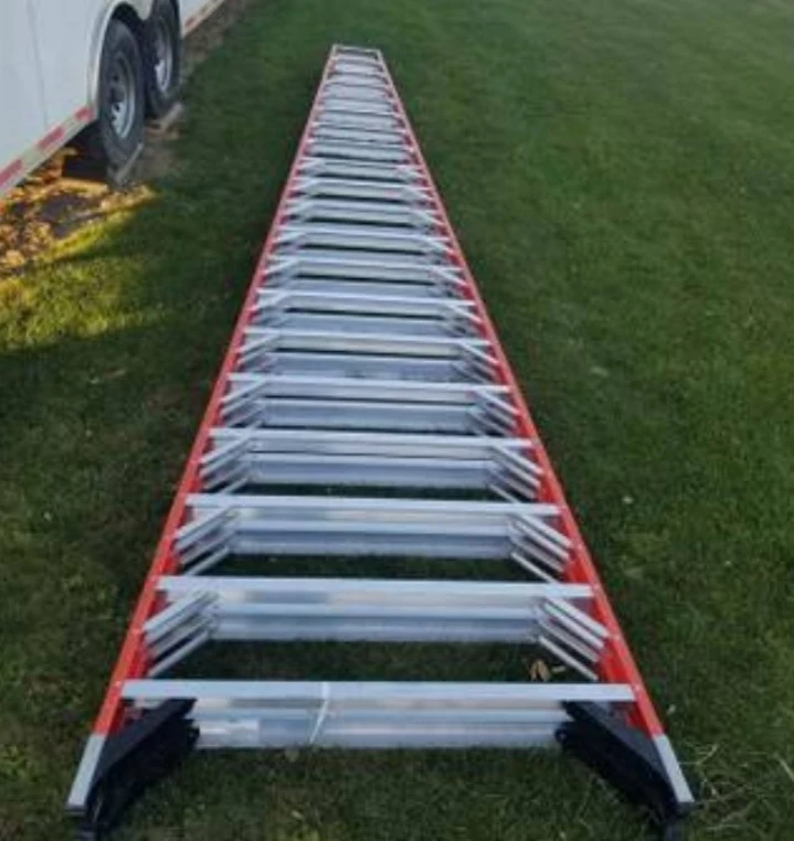 Werner 20 ft. Fiberglass Twin Step Ladder