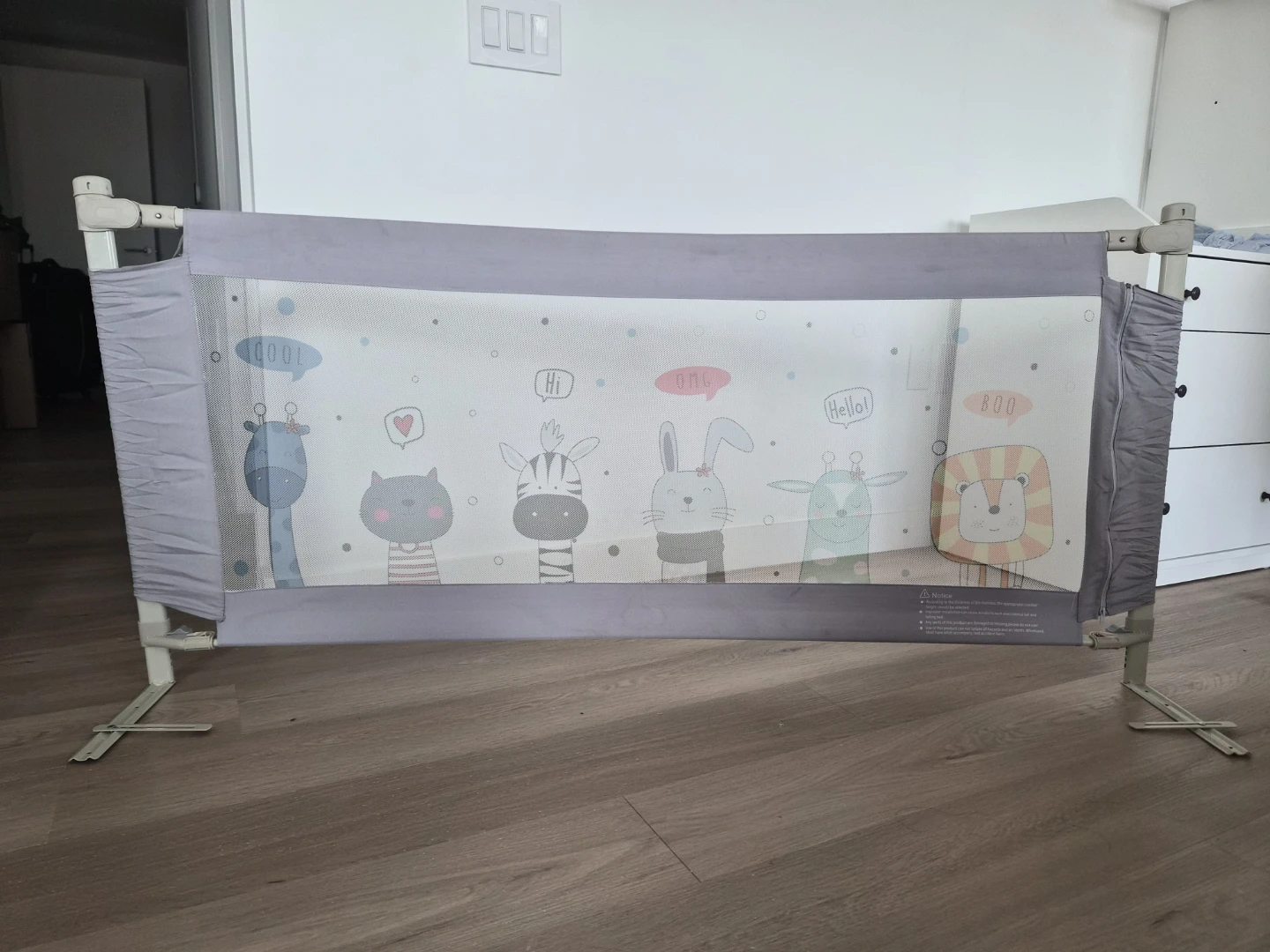 Toddler Bed Rail / Baby Bed Guard (62.9" / 1.6m)