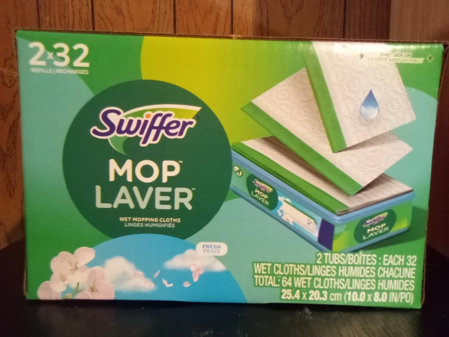 Swiffer Mop Lavers Wet Mopping Cloths