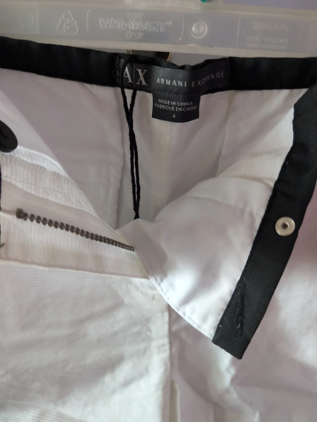 Armani Exchange White Shorts Size 4 - photo 3