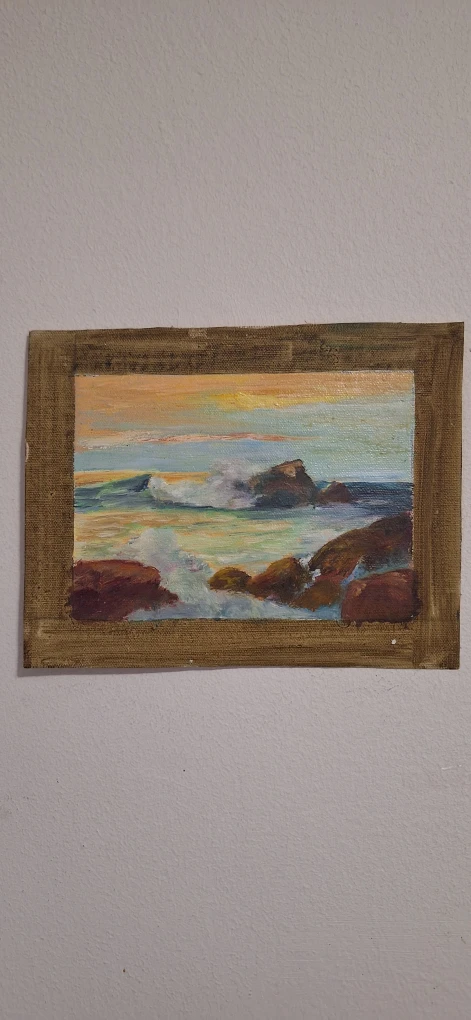 Original Seascape Oil Painting - photo 2