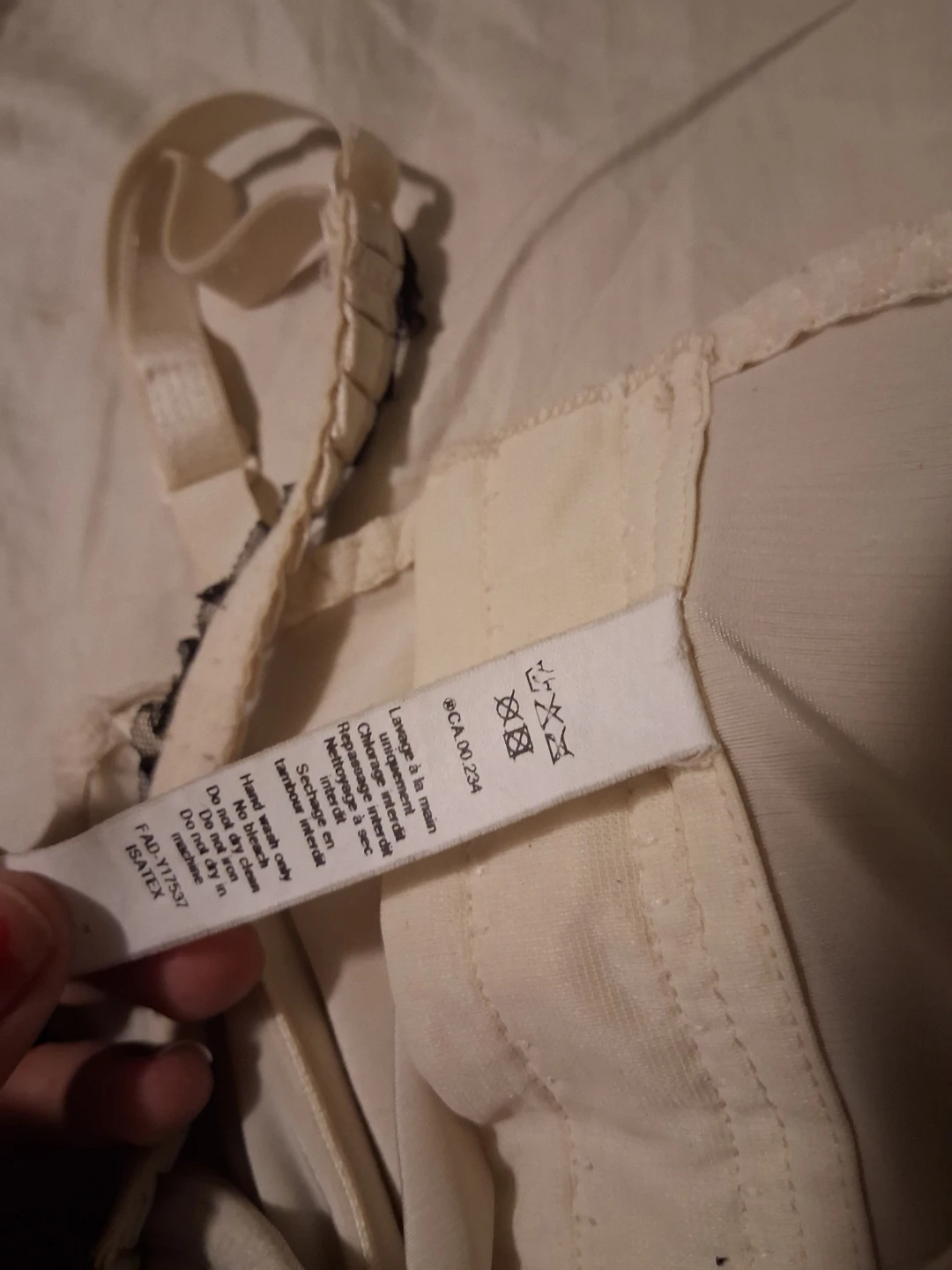 Cream Lingerie Top - photo 3
