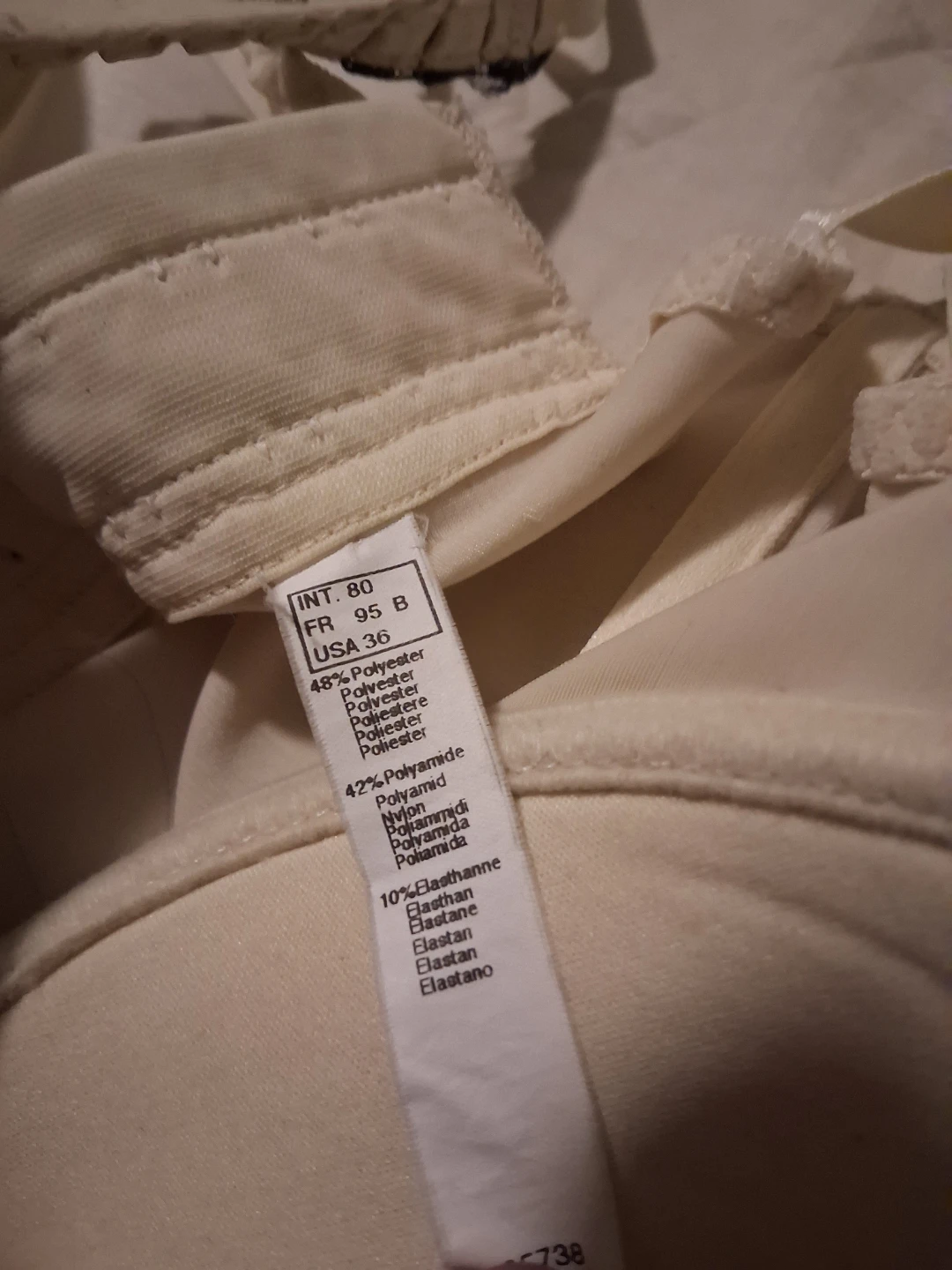 Cream Lingerie Top - photo 4