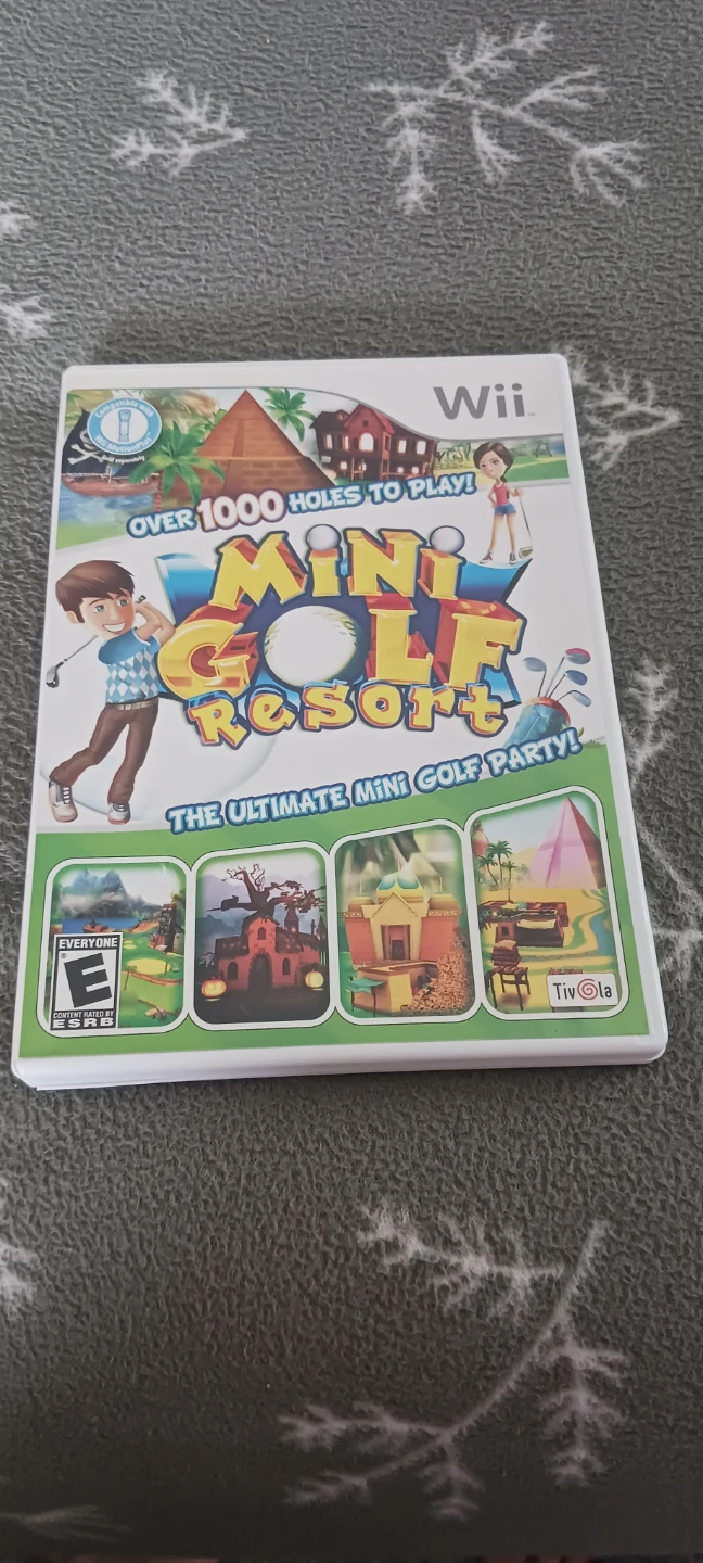 Wii Mini Golf Resort Game