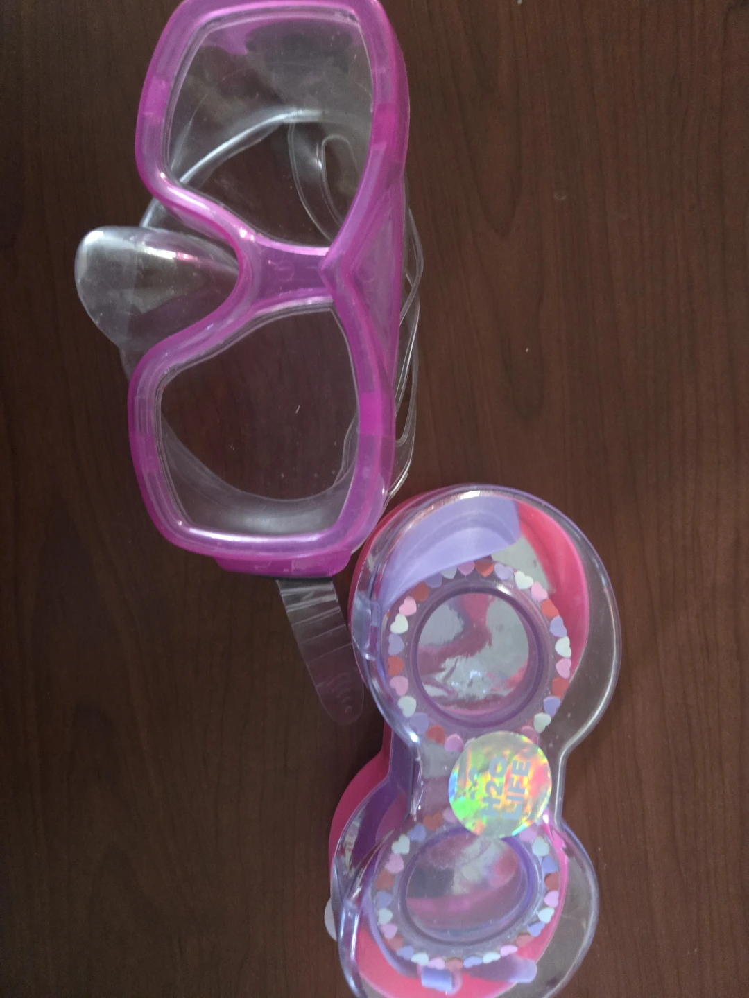Kids Pink Goggles and Snorkel Set - photo 2
