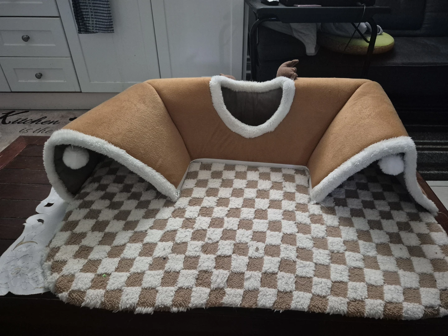 Cozy Pet Bed for Small Animals