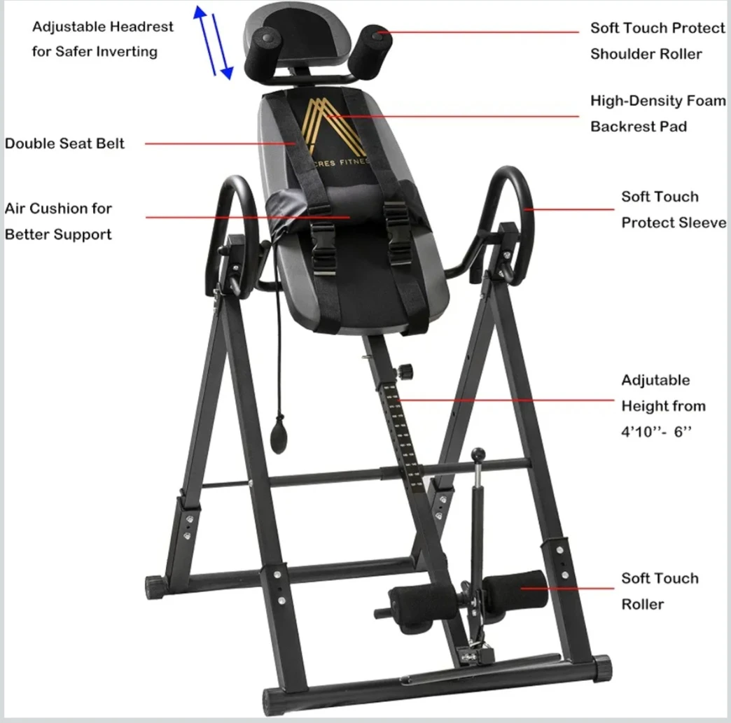 84 Acres Fitness Inversion Table - photo 2