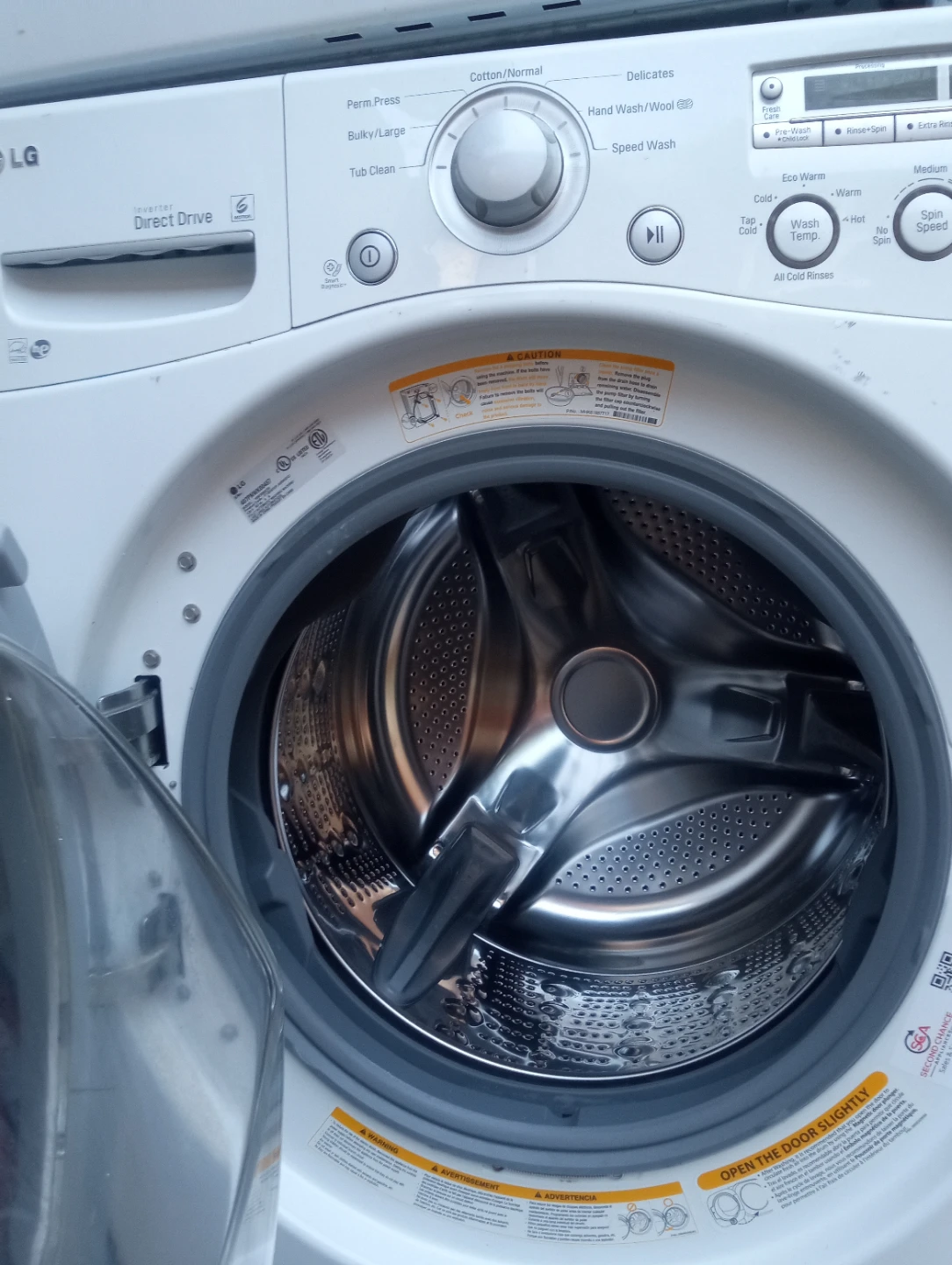 LG Front Load Washer and Dryer Set - photo 2