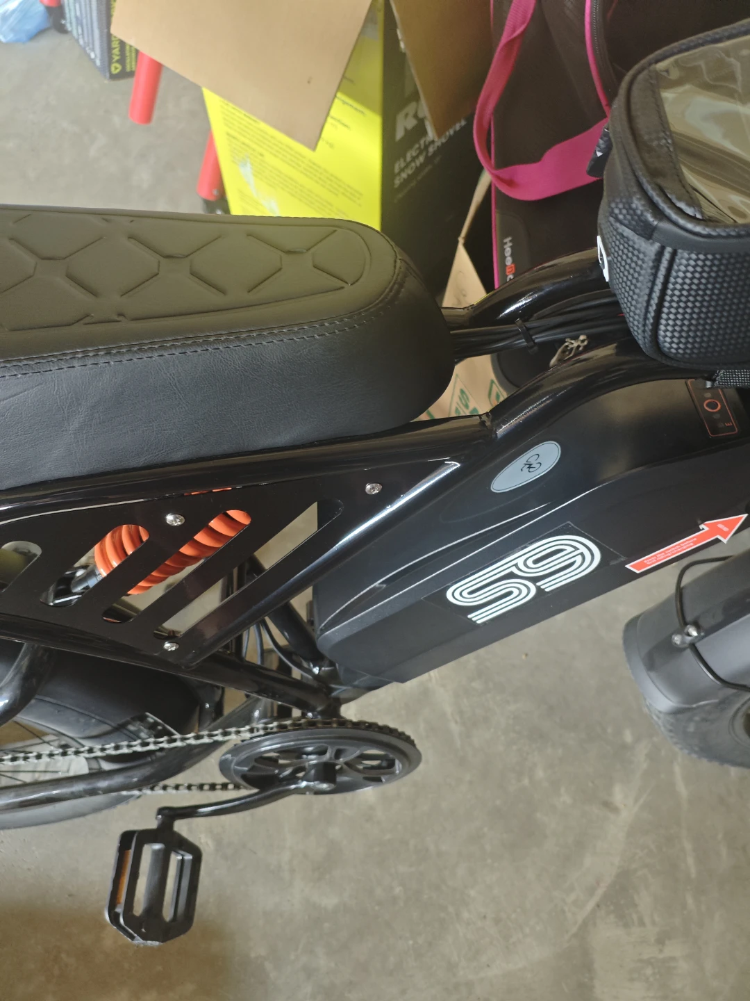 Black S9 Electric Bike - photo 5