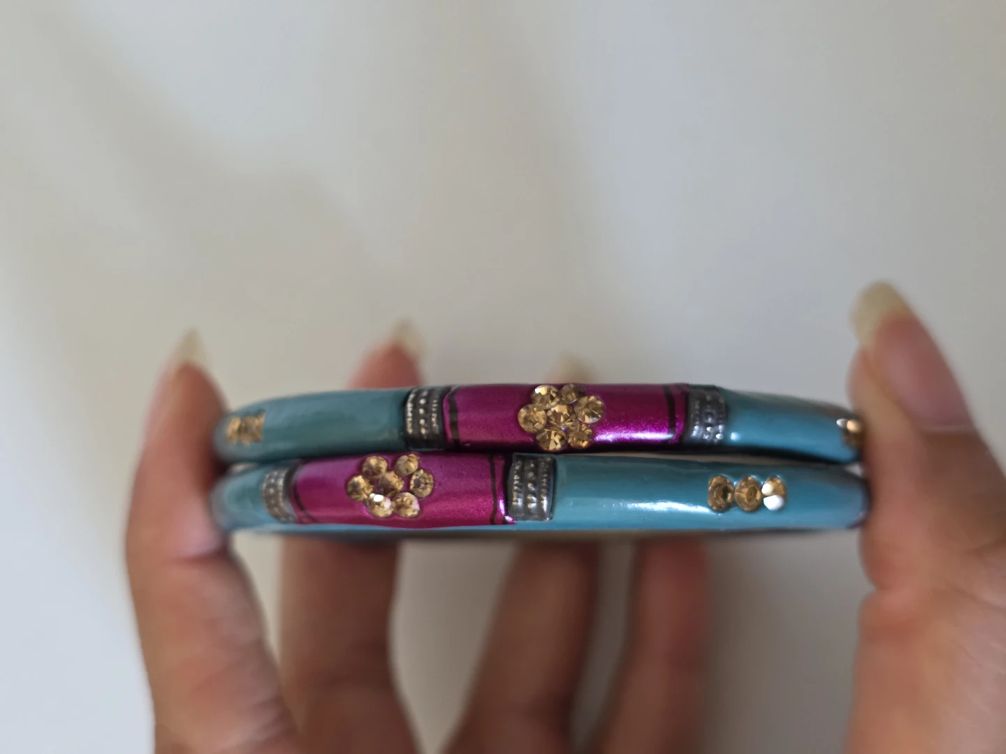 Ethnic traditional metal bangles - photo 5