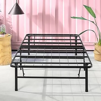 Black Metal single  Bed Frame