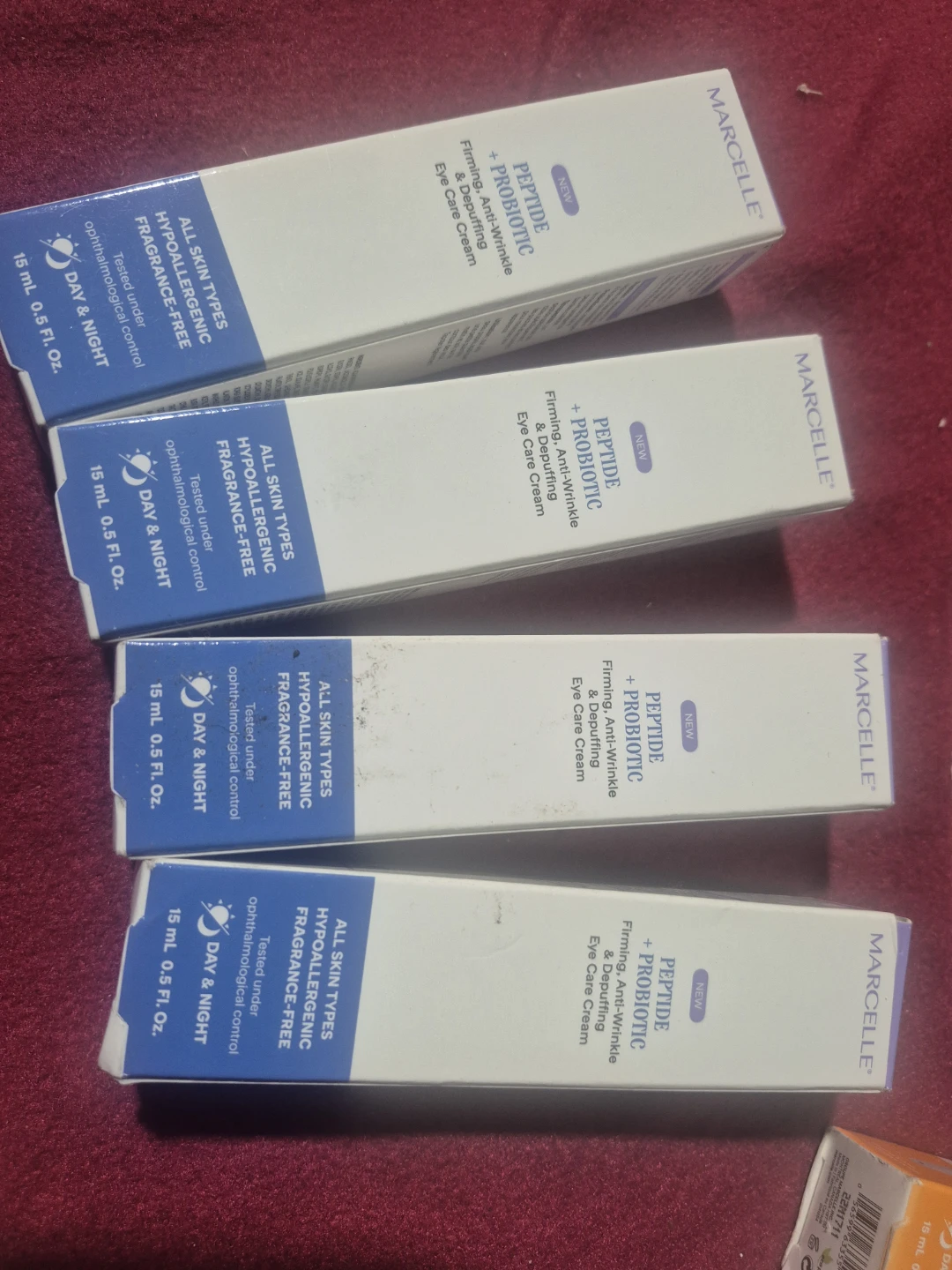 Marcelle Peptide + Probiotic Eye Care Cream (4x 15ml)