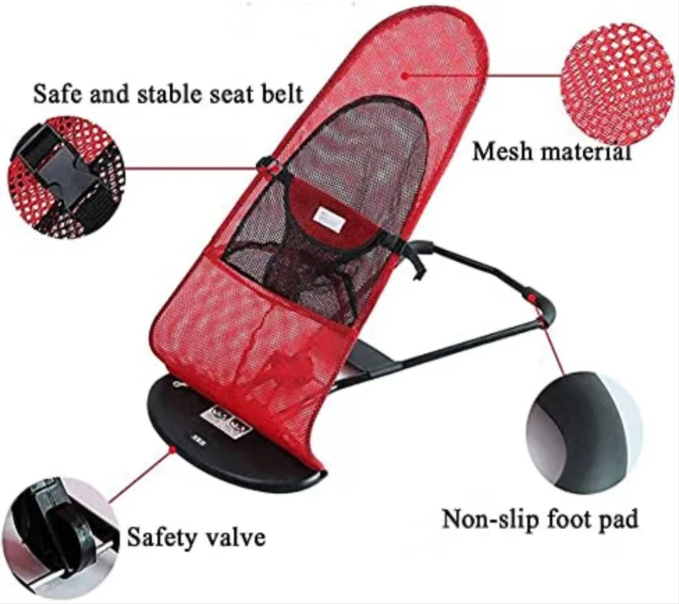 Red Mesh Dog Bouncer Seat