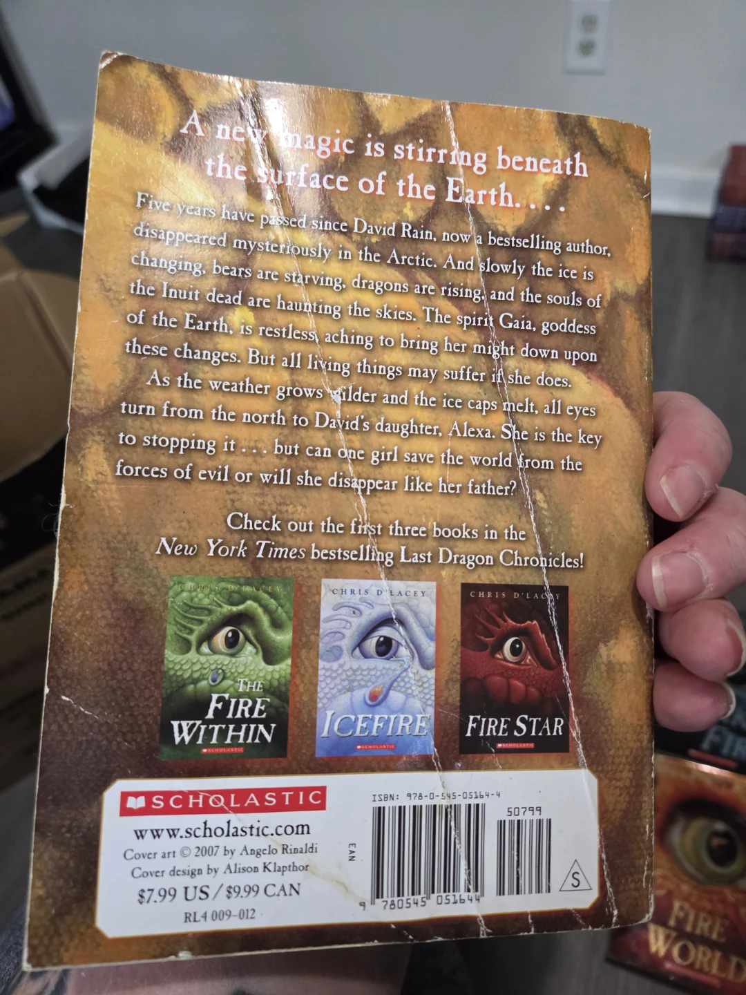Books by Chris D'Lacey - photo 3