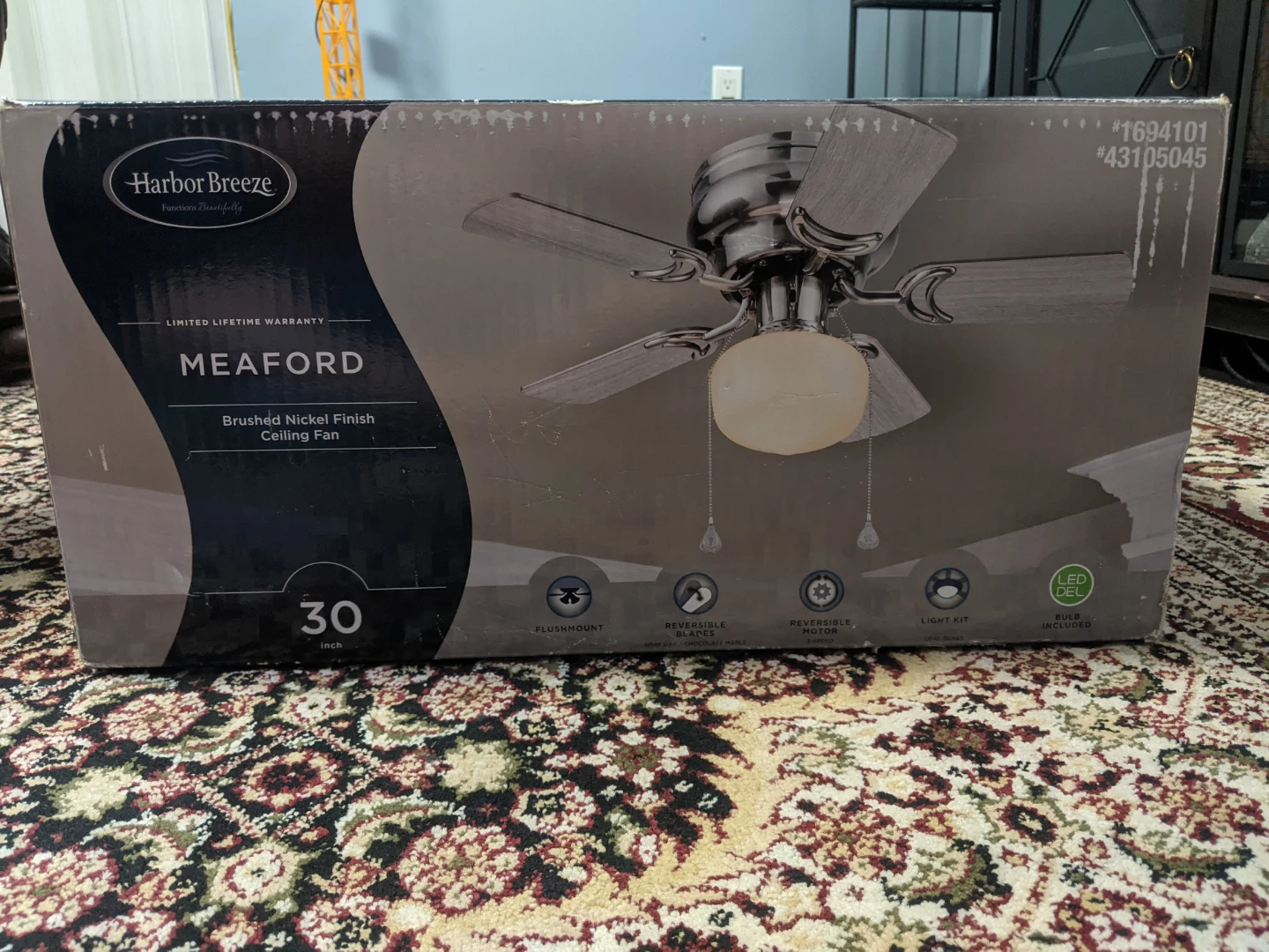 NEW Harbor Breeze 30" LED Ceiling Fan ✅ - photo 4