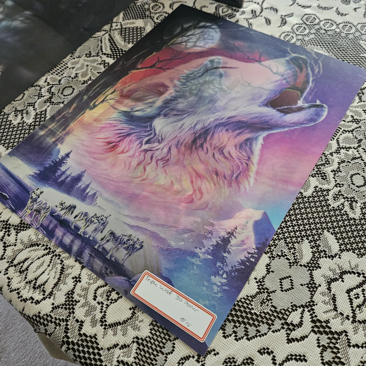 Lenticular 3D Wolf Posters 🐺 - photo 2